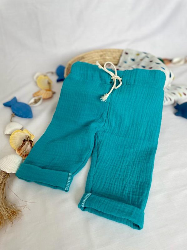 Pantaloni din Muselina