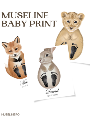 Set Museline Baby Print